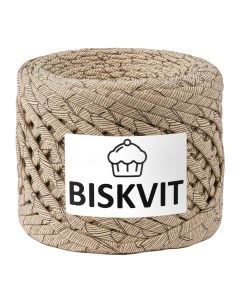 Трикотажная пряжа для вязания Бамбук 100 хлопок 7 9мм 100м Biskvit