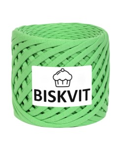 Трикотажная пряжа для вязания Яблоко 100 хлопок 7 9мм 100м Biskvit
