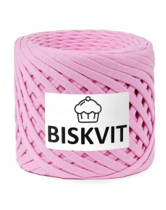 Трикотажная пряжа для вязания Барби 100 хлопок 7 9мм 100м Biskvit