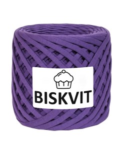 Трикотажная пряжа для вязания Пурпурный 100 хлопок 7 9мм 100м Biskvit