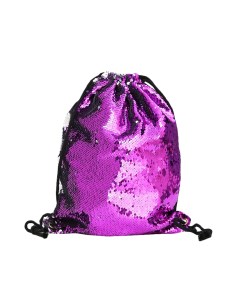 Мешок для обуви с пайетками Bright Dreams фиолетовый Михимихи