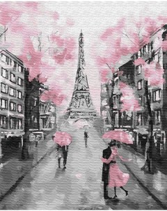 Картина по номерам GX22055 Гламурный Париж Цветной