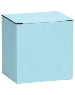 Коробка под кружку без окна голубая 12 х 9 5 х 12 см 10 шт Русэкспресс