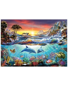 Картина по номерам красочный подводный мир 40x50 см G2835 Рыжий кот