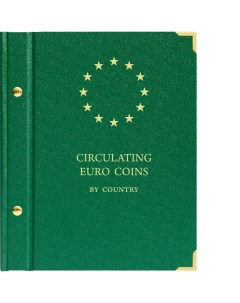 Крышка для альбома Регулярные монеты Евро Альбо нумисматико