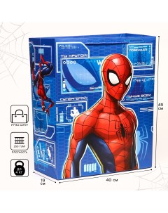 Пакет подарочный 40 х 49 х 19 см человек паук Marvel