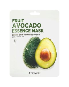 Тканевая маска для лица с экстрактом авокадо 25 0 Lebelage