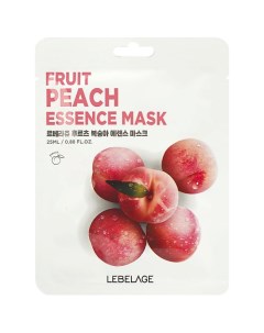 Тканевая маска для лица с экстрактом персика 25 0 Lebelage