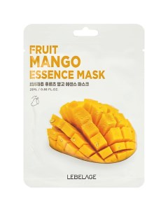 Тканевая маска для лица с экстрактом манго 25 0 Lebelage