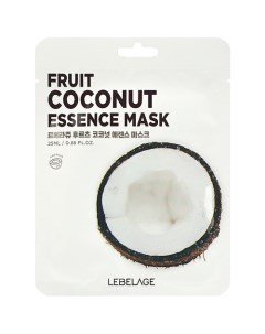 Тканевая маска для лица с экстрактом кокоса 25 0 Lebelage