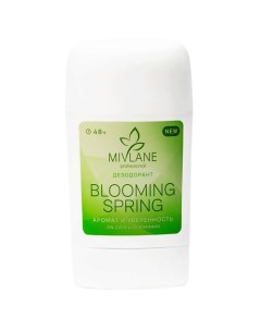 Сухой твердый женский дезодорант стик Blooming Spring 55 0 Mivlane