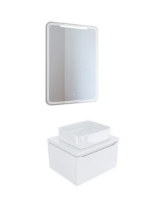 Мебель для ванной Виктория 60 софт белый Mixline