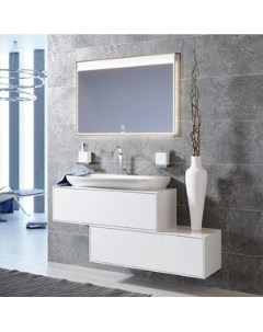 Мебель для ванной Genesis 100x40 белая Aqwella