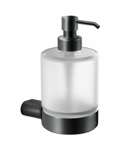 Дозатор для жидкого мыла Mito черный матовый A2010NNE A2012ANE21 Inda
