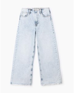 Джинсы Wide leg с необработанными краями Gloria jeans