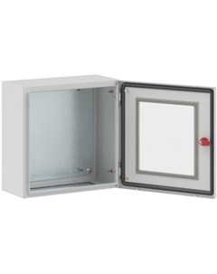 Шкаф навесной R5STX0442 серия ST с прозрачной дверью 400 x 400 x 200 мм IP66 с монтажной панелью RAM Dkc