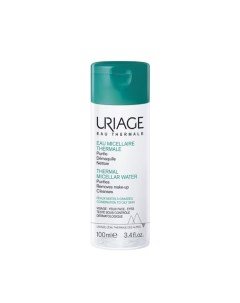Вода мицеллярная для комбинированной и жирной кожи и контура глаз очищающая Uriage Урьяж 100мл Uriage lab.