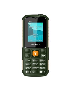 Сотовый телефон TM D400 Green Texet