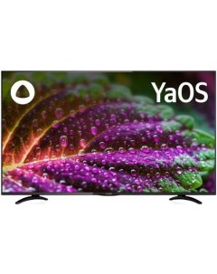 43 Телевизор ULX 43UTCS3234 4K Ultra HD черный СМАРТ ТВ YaOS Yuno