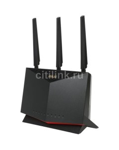 Wi Fi роутер RT AX86S AX5700 черный Asus