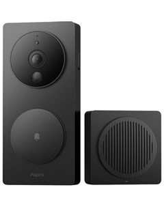Видеозвонок Smart Video Doorbell G4 черный Aqara