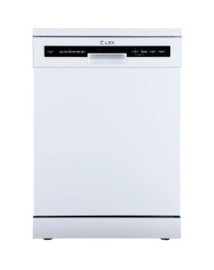 Посудомоечная машина DW 6062 WH полноразмерная напольная 59 8см загрузка 14 комплектов белая Lex