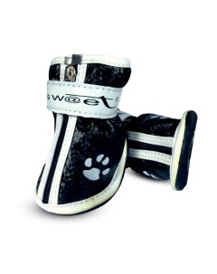 Ботинки для собак Лапка Черный 1 Унисекс Триол