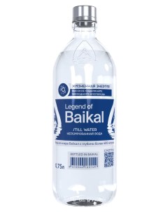 Вода питьевая негазированная 750 мл Legend baikal