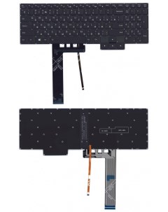 Клавиатура для Lenovo Legion 5 15IMH05 5 15ARH05 черная с подсветкой Оем