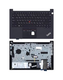Клавиатура для Lenovo Thinkpad E14 gen 2 топкейс v 3 Vbparts