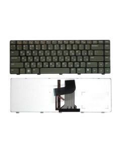 Клавиатура для ноутбука Dell XPS 15 L502X N4110 M5040 N5050 N5040 черная с подсветкой Nobrand