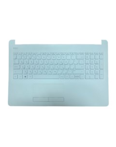 Клавиатура для ноутбука HP 15 RA 15 RB 15 BS топкейс белый Nobrand