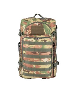 Рюкзак тактический 35 л отдел на молнии 3 наружных кармана цвет камуфляж бежевый Taif