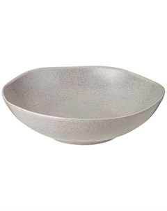 Тарелка суповая Fusion grey 22см 800мл керамика 640 028_ Bronco