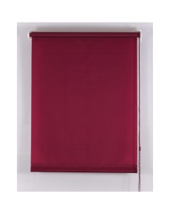 Рулонная штора шторы и фурнитура Комфортиссимо 40x160 см цвет красное вино Magellan