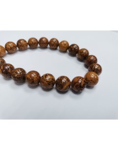 Бусины из яшмы Мариам арабская вязь 10 мм длина нити 39 см 36 бусин beads2 Nobrand
