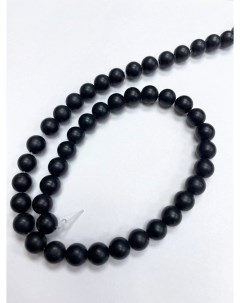 Бусины из оникса 8 мм длина нити 39 см 48 бусин beads8 Nobrand
