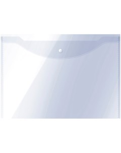 Папка конверт на кнопке А3 150мкм прозрачная 10шт Officespace