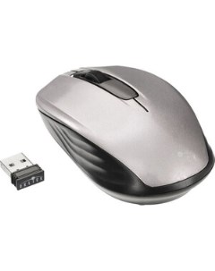 Мышь 475MW черный серый оптическая 1000dpi беспроводная USB для ноутбука 3but 945829 Oklick
