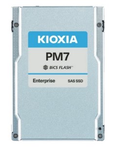 Накопитель SSD 2 5 KPM7VVUG6T40 РM7 V Enterprise 6 4TB SAS 24Gb s 4200 4100MB s IOPS 720K 355K MTBF  Toshiba (kioxia)