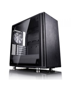 Корпус mATX Define Mini C TG FD CA DEF MINI C BK TG черный со стеклянной стенкой без БП Fractal design