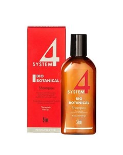Шампунь для всех типов волос биоботанический System 4 Система4 215мл Сим финланд ой