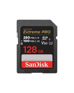 Карта памяти 128Gb Extreme Pro SDXC UHS II V60 SDSDXEP 128G GN4IN Sandisk