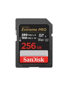 Карта памяти 256Gb Extreme Pro SDXC UHS II V60 SDSDXEP 256G GN4IN Sandisk