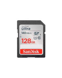 Карта памяти 128Gb Ultra SDXC Class 10 UHS I SDSDUNB 128G GN6IN Sandisk