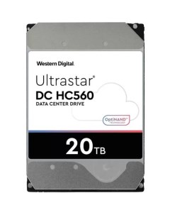 Жесткий диск Ultrastar DC HC560 WUH722020BLE6L4 20ТБ HDD SATA III 3 5 Wd