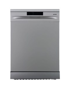 Посудомоечная машина GS620C10S полноразмерная напольная 60см загрузка 14 комплектов серебристая Gorenje