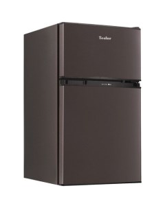 Холодильник двухкамерный RCT 100 темно коричневый Tesler