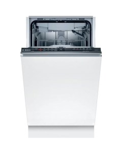 Встраиваемая посудомоечная машина Serie 2 SPV2XMX01E узкая ширина 44 8см полновстраиваемая загрузка  Bosch
