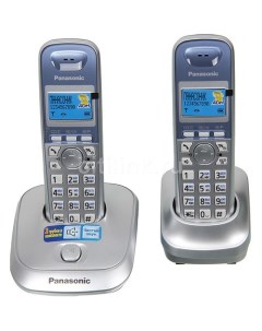 Радиотелефон KX TG2512RUS серебристый Panasonic
